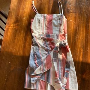 Red white and blue dress